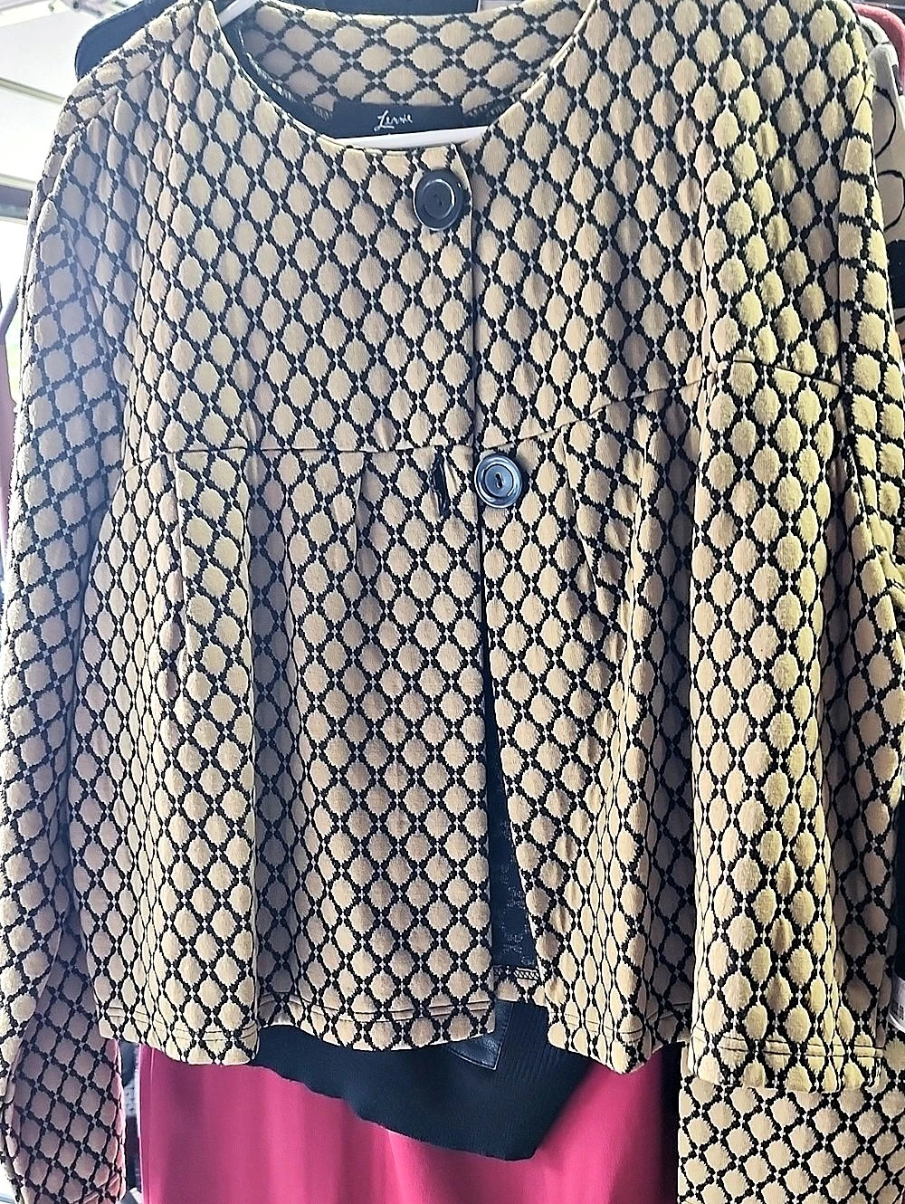 Leonard Geometric Jacket Size 1x